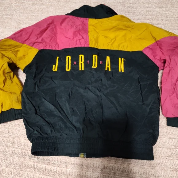 Rare Vintage 1990's Nike Air Jordan Jacket Windbreaker Child’s Toddler L 4T - Picture 2 of 8